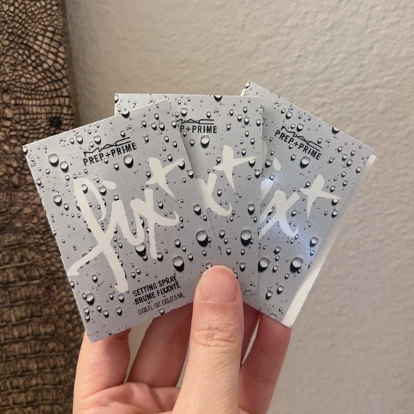 MAC Cosmetics Other - 3X MAC Fix PLUS Skin Mist Makeup Setting Spray Deluxe Sample